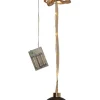BLISS Glaskula Batteri 11cm 16LED Grön