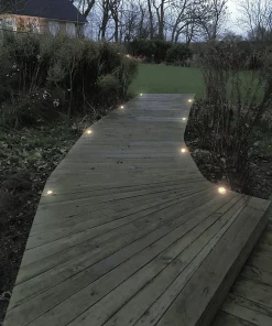 BOLTHI Decklight Paket 4,5cm Stål 12V IP67