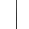 BOW Golvlampa 1L 147,5cm Svart/Matt Mässing