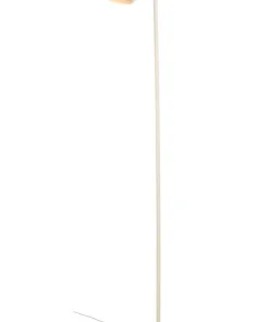 BOW Golvlampa 1L 147,5cm Vit/Brun/Silver