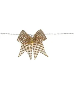 BOWIE Ljusslinga Batteri 2,25m 10LED Varmvit/Guld