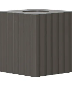 BOX Lampfot E27 10cm Brun