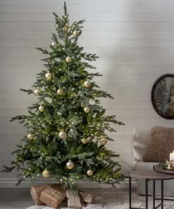 BREKSTAD Julgran 210cm 800LED Varmvit/Grön IP44