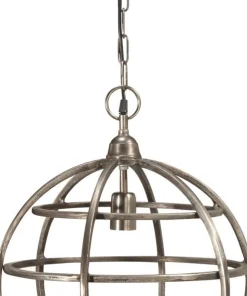 BRISTOL Taklampa 41cm Råsilver