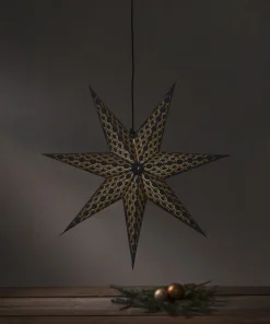 BRODIE Stjärna 60cm Svart