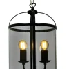 BUDGIE Taklampa Ø23 41cm Svart