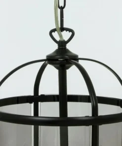 BUDGIE Taklampa Ø23 41cm Svart