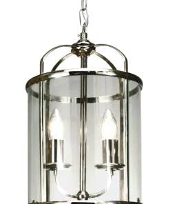 BUDGIE Takpendel 2L 23cm Krom/Klar