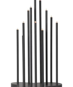 BUZZ Ljusstake 12L 43cm Grå