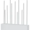 BUZZ Ljusstake 11L 43cm Vit