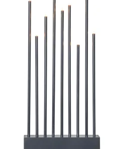 BUZZ Träljusstake 9L 60cm Grå