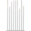 BUZZ Träljusstake 9L 60cm Vit