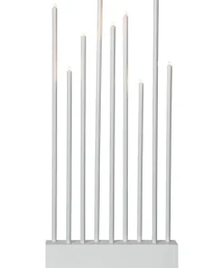 BUZZ Träljusstake 9L 60cm Vit