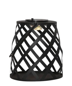CALABRIA Solcellslykta 20cm Svart