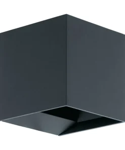 CALPINO Vägglampa LED 10,5cm Antracit IP54