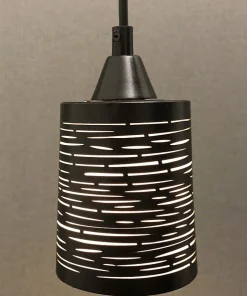 CANDY Fönsterlampa 10cm Svart