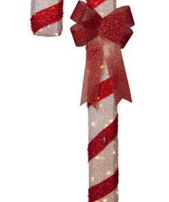 CANDYCANE Utomhusdekoration 1,5m 76LED Vit