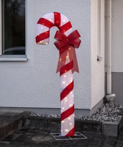 CANDYCANE Utomhusdekoration 1,5m 76LED Vit