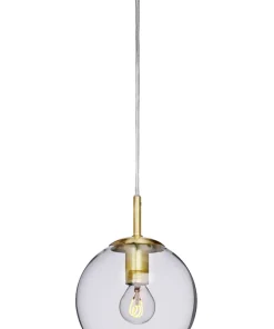 CAPELLA Fönsterlampa 18,5cm Borstad Mässing/Glas