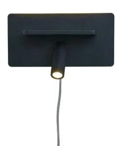 CARGADOR Väggspot USB 24cm Svart
