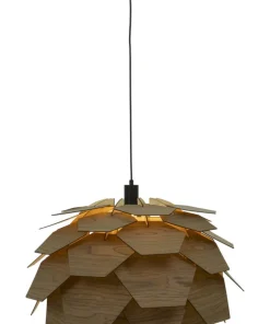 CARPATICA Taklampa Ø60 Fanér 60cm Brunbets