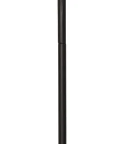 CESTA Golv solcellslampa 127cm Brun/Svart