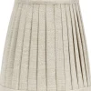 CIA Toppringskärm 20/13cm Plissé Natur