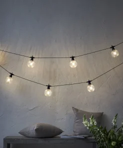 CIRCUS COMB Ljusslinga 450cm 10LED Varmvit/Svart