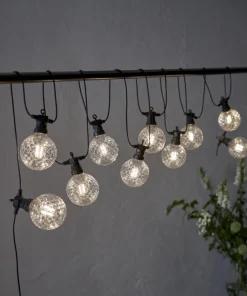 CIRCUS COMB Ljusslinga 450cm 10LED Varmvit/Svart
