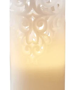 CLARY LED-Blockljus 15cm Vit