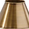 CLASSIC Metallskärm 19/10cm Antikmässing