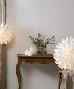 CLIPP Pappersstjärna 40cm Vit