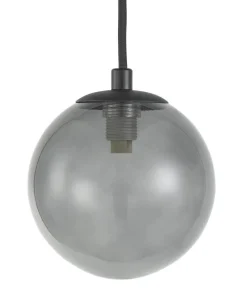 COMO Fönsterlampa 12cm Svart/Rökfärgad