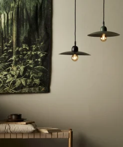 COMO Tak/Fönsterlampa 28cm Svart