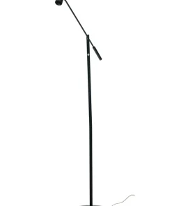 CONCORD Golvlampa Dimbar 130cm Svart