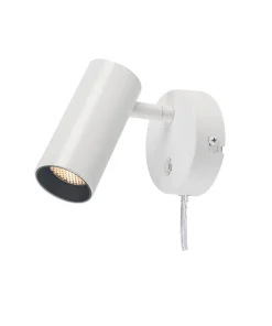 CONCORD Vägglampa 14cm Vit