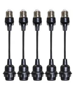 CONNECTA Upphäng 5-Pack 22cm Svart IP44