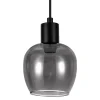 CONNY Fönsterlampa 12cm Svart/Rökfärgad
