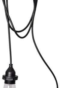 CORD SET Solcells sladdställ E27 200cm Svart IP44