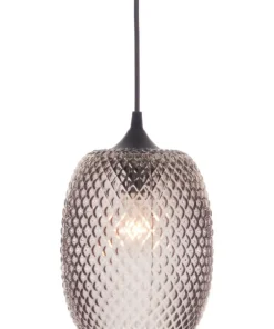 CORNELIA Taklampa 25cm Grå/Svart