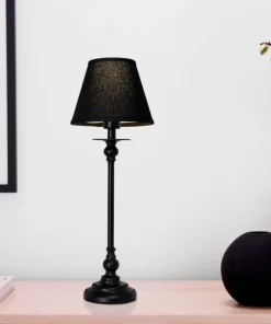 COTTEX Lampfot 39cm Svart