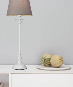 COTTEX Lampfot 47,5cm Vit