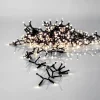 CRISPY ICE WHITE Ljusslinga 24m 1200LED Vitt/Svart IP44