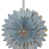 CRYSTAL Pappersstjärna 50cm Blå