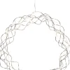 CURLY Hängande Krans 30cm Krom