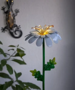 DAISY Solcellsdekoration Prästkrage 77cm