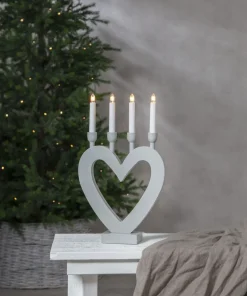 DALA Ljusstake 4L 45cm Grå