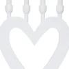 DALA Ljusstake 4L 45cm Vit