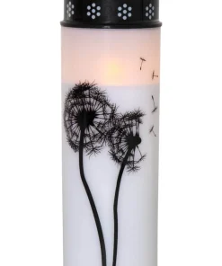 DANDELION LED-Gravljus 21cm Vit