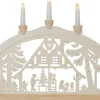 DASSEL Ljusstake Batteri 7L 58cm Natur